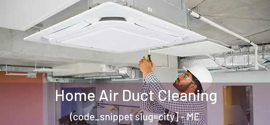  Home Air Duct Cleaning (code_snippet slug=city] - ME